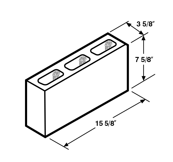 Standard concrete block diagram