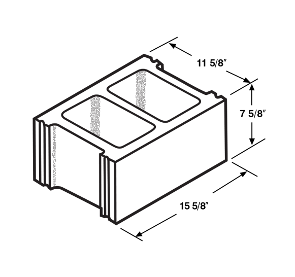 Standard concrete block diagram