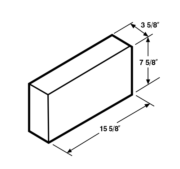 Standard concrete block diagram