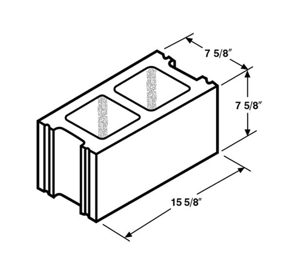 Standard concrete block diagram