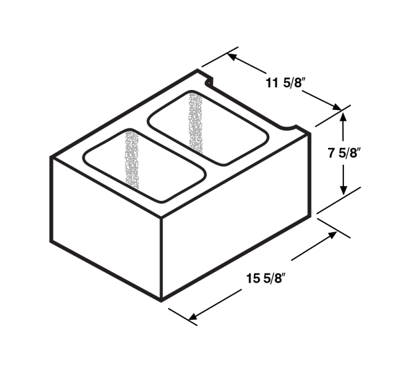 Standard concrete block diagram
