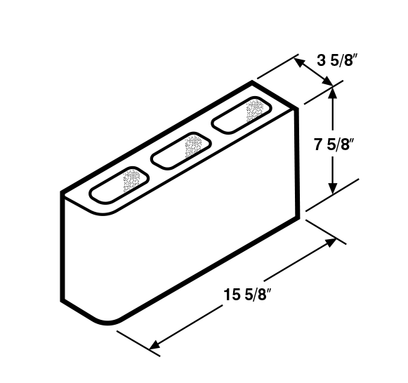Standard concrete block diagram
