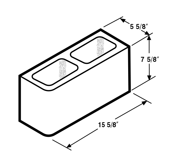 Standard concrete block diagram