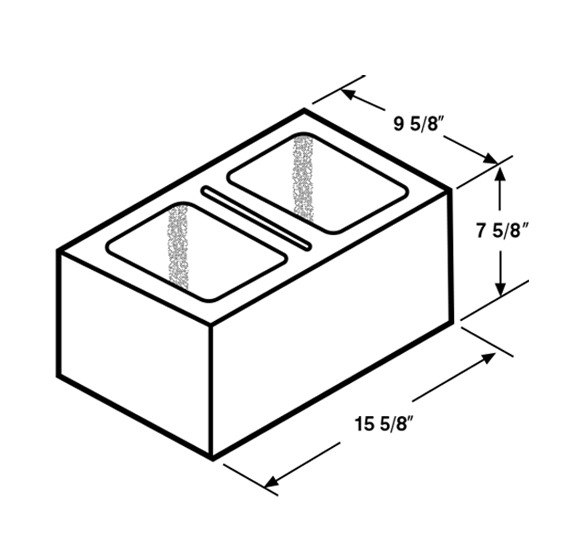 Standard concrete block diagram