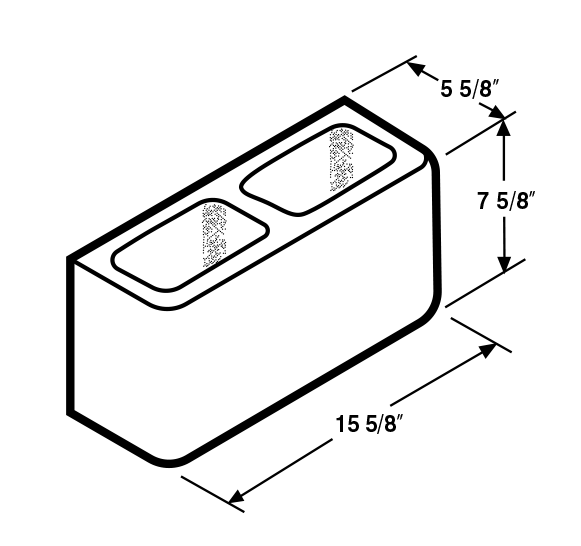 Standard concrete block diagram