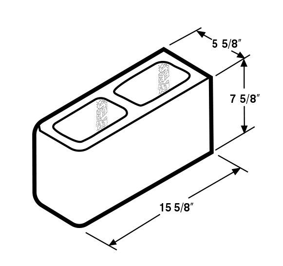 Standard concrete block diagram