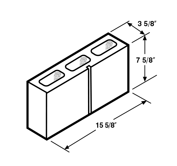 Standard concrete block diagram