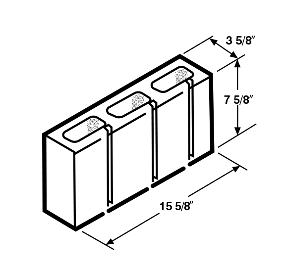 Standard concrete block diagram