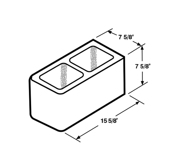 Standard concrete block diagram