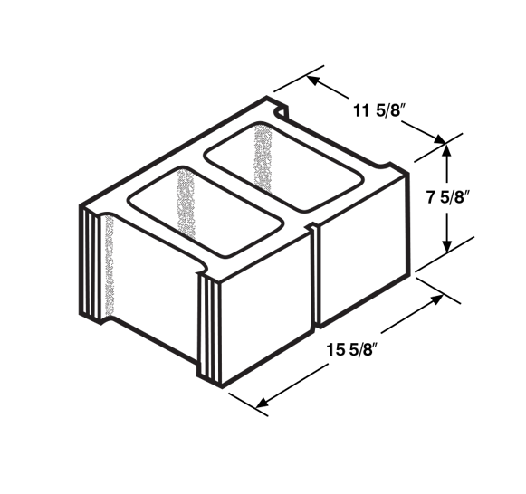 Standard concrete block diagram