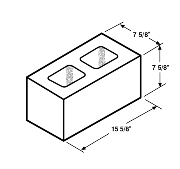 Standard concrete block diagram