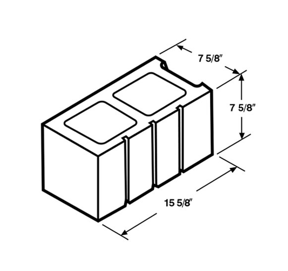 Standard concrete block diagram