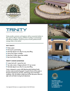 Trinity brochure cover